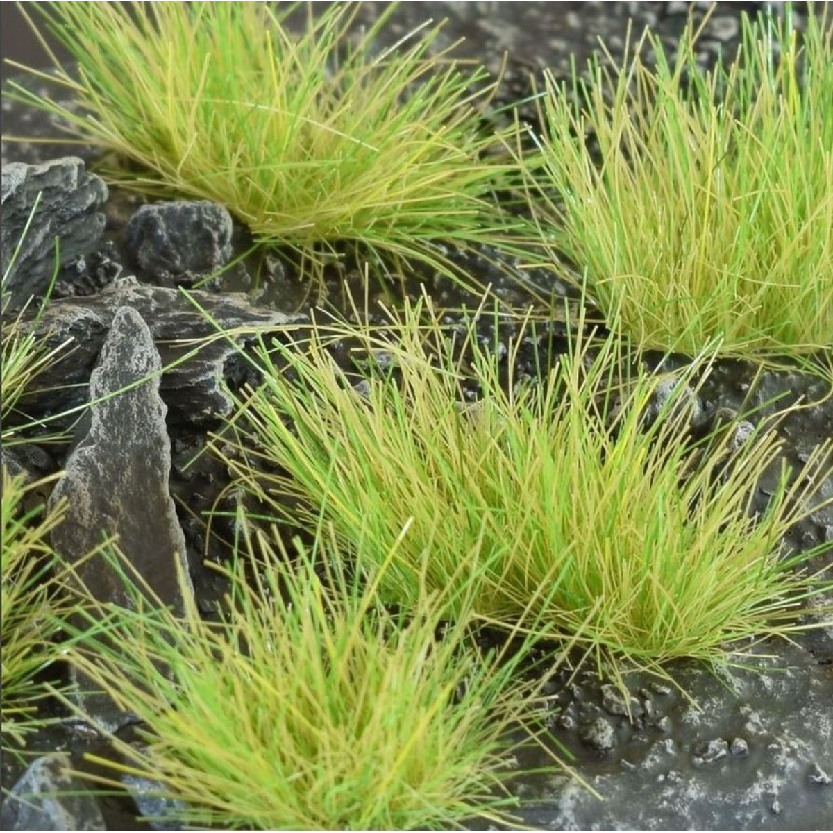 Gamers Grass Light Green XL – Modellgrasbüschel 12 Mm Hoch, Für Dioramen, Modellbau & Tabletop-Spiele